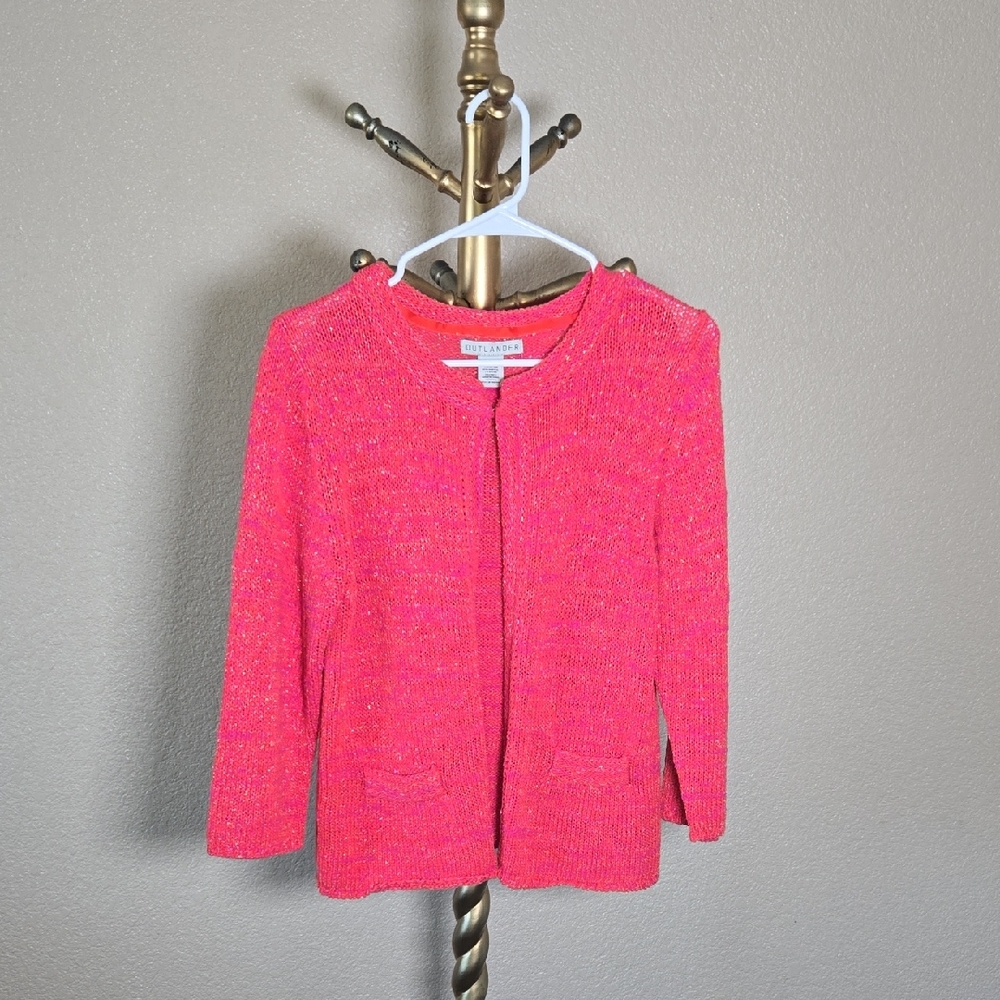Pink Cardigan Sweater